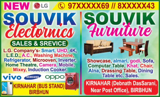 Electronics Furniture Shop Visiting Card Design PSD 89x54 mm - PMC