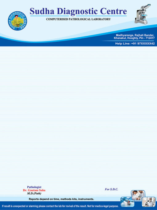 Diagnostic Centre Letterpad Letterhead Design PSD 210x281 mm_1828 - PMC
