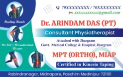 Doctor Visiting Card Design PSD