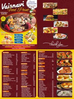Best Restaurants Menu Card Design CDR File