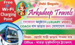 Tourist Bus Visiting Card