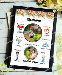 BABY Photo Frame Design PSD 8X12_ON