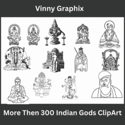 ClipArt Indian Gods