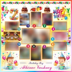 New Birthday Flex Design cdr file