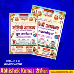 Birthday Invitation Card Design