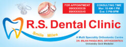 Dental Doctor Clinic Banner Design PSD8x3 ft_1987 - PMC