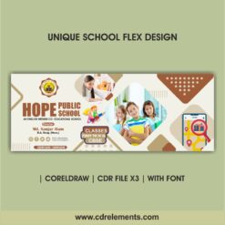 UNIQUE SCHOOL FLEX DESIGN CDR FILE