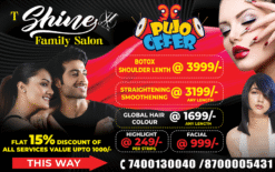 Beauty Parlour puja offer Banner Design 8x5 psd