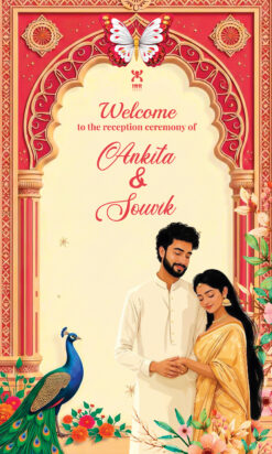 Bengali Wedding Reception Banner | Wedding Flex Banner | Suvo Bibaho Banner | Bodhu Boron 5x3 PSD