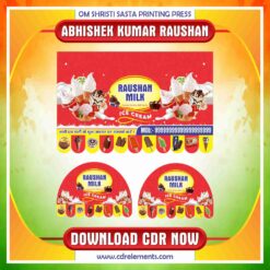 Ice Cream Cart Banner Design