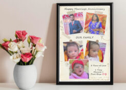 Editable Anniversary Frame_A4