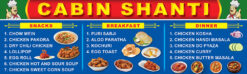 Restaurant Hotel Fast Food Dhaba Cum Bar Guest House Caterar Biryani Shop Banner Design PSD 10x3 ft_2404 - PMC