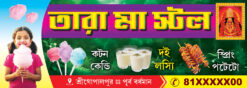 Restaurant Hotel Fast Food Dhaba Cum Bar Guest House Caterar Biryani Shop Banner Design PSD 7x2.5 ft_2377 - PMC