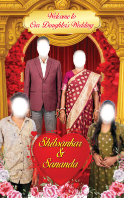 Bengali Wedding Reception Banner | Wedding Flex Banner | Suvo Bibaho Banner | Bodhu Boron PSD