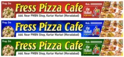 Fast Food Restaurant Banner Design cdr file