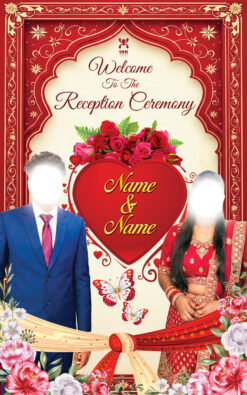 Bengali Wedding Reception Banner | Wedding Flex Banner | Suvo Bibaho Banner | Bodhu Boron PSD