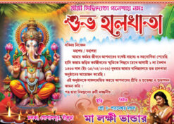 NEW YEAR / HAL KHATA CARD