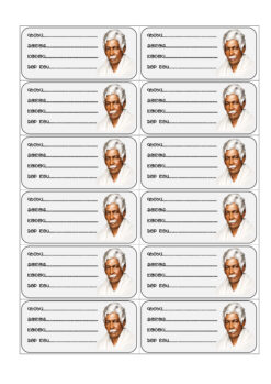 Premium Name Sticker Design - RCMS