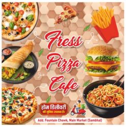 Fast Food Shop banner design cdr file